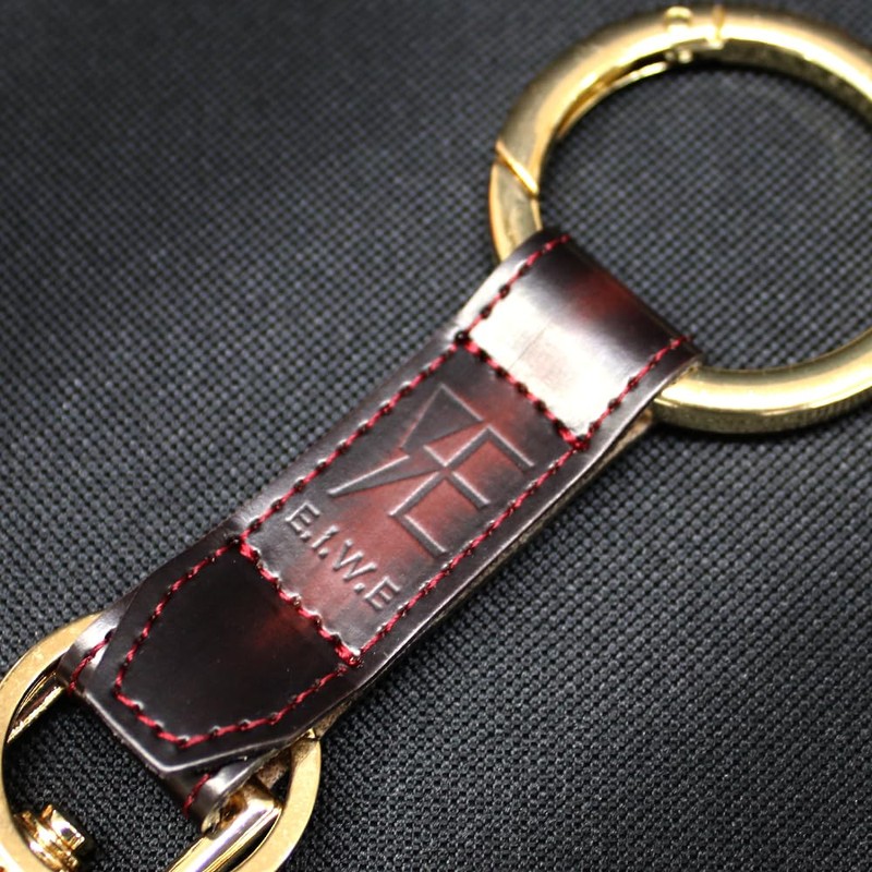 EIWE Key Chain, Leather, Leather, Key Ring, Men's, Advanced Leather,