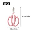 Wuyituart Flower Shears Pink Floral Scissors Strong Flower Stem Cutter