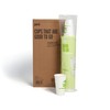 Perk Compostable Paper Hot Cup, 16 Oz., White/Green (PK56221)