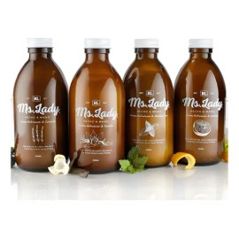 Kit 5 Crema Hidratante Natural Ms. Lady 250ml                                                                                                         