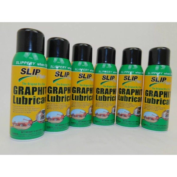 SLIP Plate 6 Pack of 12oz Aerosol Cans of SLIP