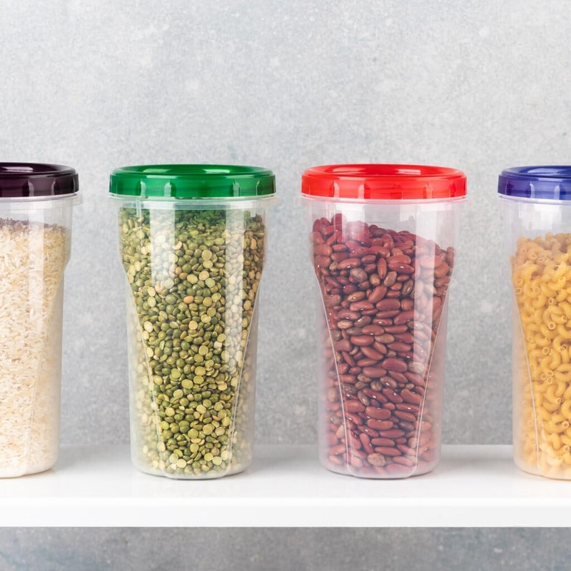 Next Level Stuff Large Deli Food Storage Containers with Screw