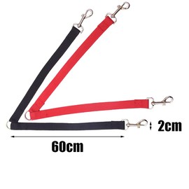 2 Pcs Double Dog Lead Coupler No Tangle Lead Splitter Walking Trainer Leash for Puppy Small Medium Large dog