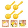 DOITOOL Round Rice Paddle Non Stick: 4pcs Rice Spoon Sushi