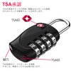 ZHEGE TSA Lock, Small Padlock Dial 4 Digit, Dial Lock,