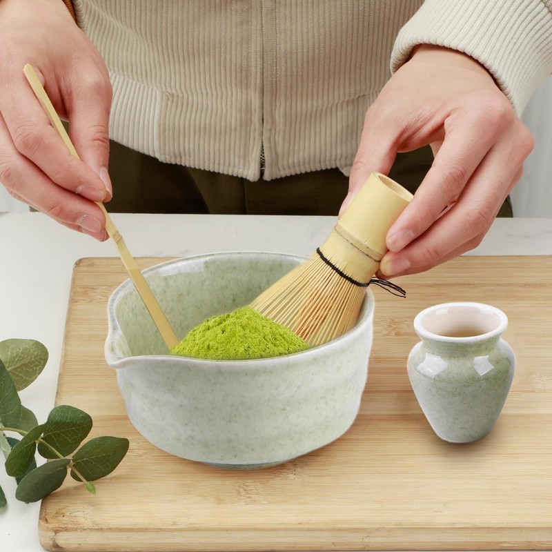 Premium Matcha Tea Set – Complete Matcha Kit with Bamboo