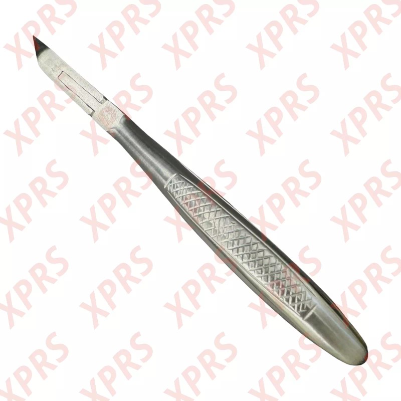 XPRS Nail Splitter, 6", Straight, Double Spring Checkered Handles, Premium