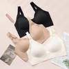 Simness Bra for Women, Seamless Deep V Wireless Smooth Bra