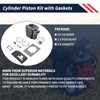 Promrmr P100006300 Cylinder Piston Kit with Gaskets Compatible with Echo