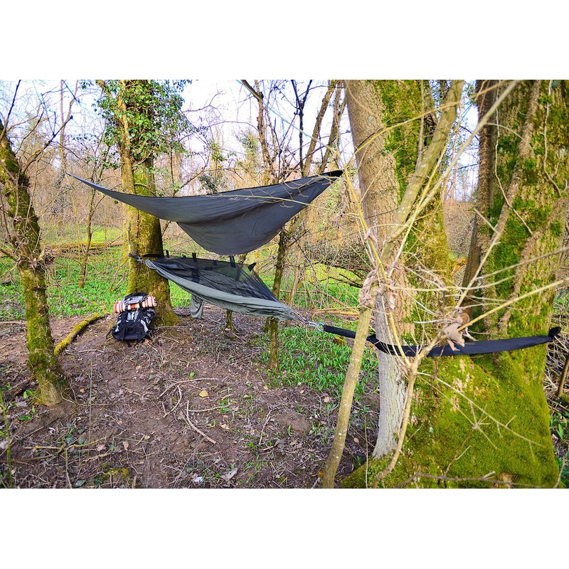 Parachute Silk Hammock with Mosquito Net