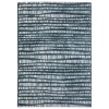 Homeroots 8' Teal And Ivory Striped Runner Rug