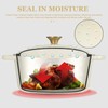 Overmont Enameled Cast Iron Dutch Oven - 7QT Pot with
