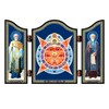 NKlaus 1404 GM All-seeing Eye of God Christian Icon Triptych