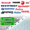2 x Washing Machine Wings 140 x 47 x 41