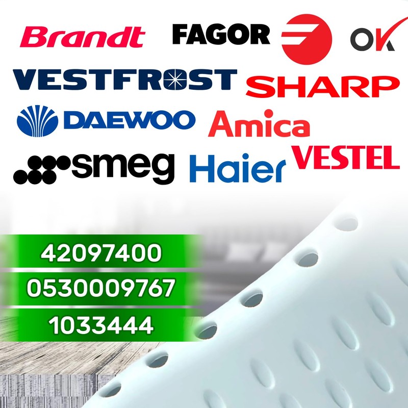2 x Washing Machine Wings 140 x 47 x 41