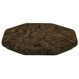 Dark various sizes Cork Coasters (Octagonal), 25 cm