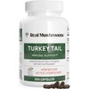 Real Mushrooms Turkey Tail Capsules – Organic Mushroom Extract for