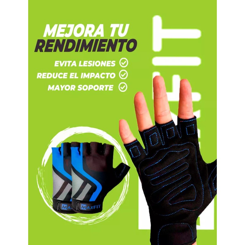 Maxfit Guantes Gym Tacticos Pesas Crossfit Gimnasio Maxfit St005