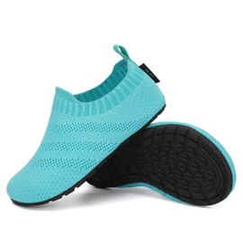 SAGUARO Slippers for Boys and Girls Lightweight Breathable Slippers Size 20-37, sky blue