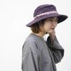 Cure Adventure Hat, Safari Hat, Outdoor, Wide Brim, dark purple,