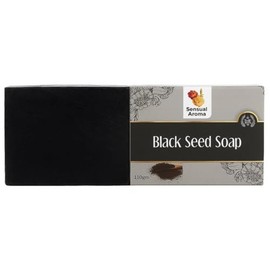 Sensual Aroma Black Seed Soap 110g - Natural Face & Body Bar for Gentle Deep-Cleansing - Plant-Based Soap Bar for Men & Women, Ideal for all Skin Types
