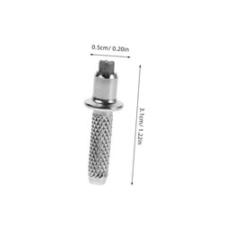 KICHOUSE 10pcs Metal Tungsten Steel Tips for Hiking Sticks Replacement Cane Cap for Trekking Poles