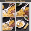 2PCS Corn Planer Cutter Thresher Peeler, Corn Thresher Cob Stripper