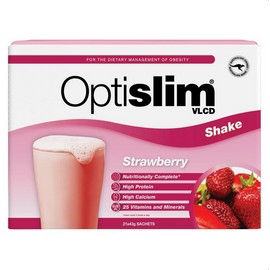Optislim VLCD Meal Replacement Shake Strawberry 21 x 43g Sachets