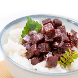 Ume Seafood Tuna Tsukudani Tuna Tsukudani Tuna Kakudani (Side Dishes of Rice, Ochazuke) [Traditional Tuna Tsukudani] (140 g x 1 piece)