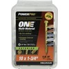 PowerPro 116896 Bronze Hex Washer-Head ONE Multi-Material Screws (#10 x