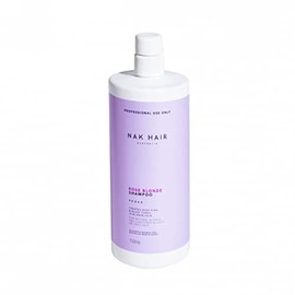 NAK Rose Blonde Shampoo 1L - Designed to infuse rose pink and blush tones in blonde hair