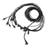 5PCS 3pin Hearing Aids Receiver Cable Heat Resistant Stable Sound