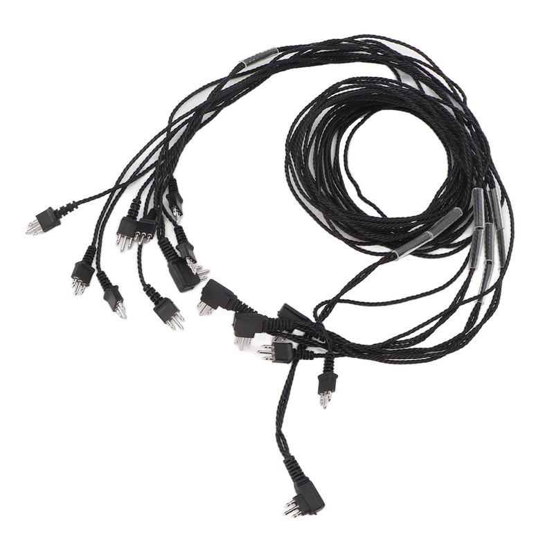 5PCS 3pin Hearing Aids Receiver Cable Heat Resistant Stable Sound