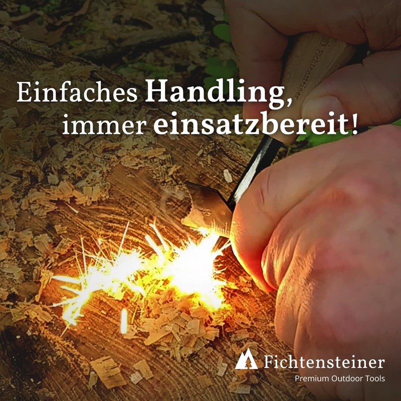 Fichtensteiner Fire Starter Spark 2.0 Fire Starter Set (Rod and