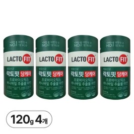Chong Kun Dang Health Lactopit Dang Care 2g 60 sachets, 4 packs (total 240 sachets), 8 month supply / 종근당건강 락토핏 당케어 2g 60포 4통 (총240포) 8개월분