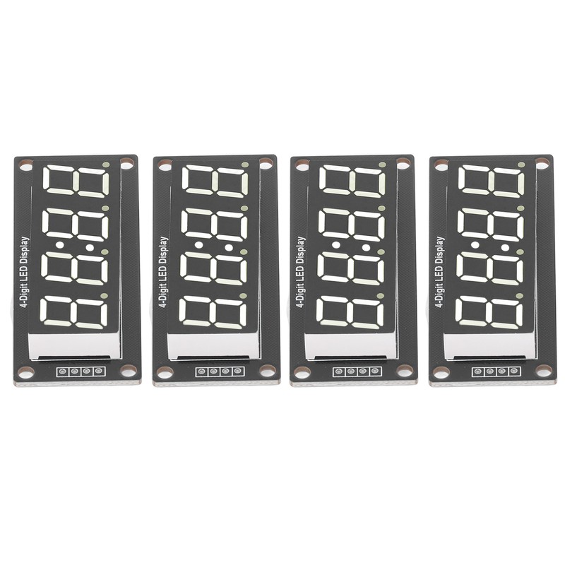 4 Set 4 Digit Digital Tube LED Display Board 7