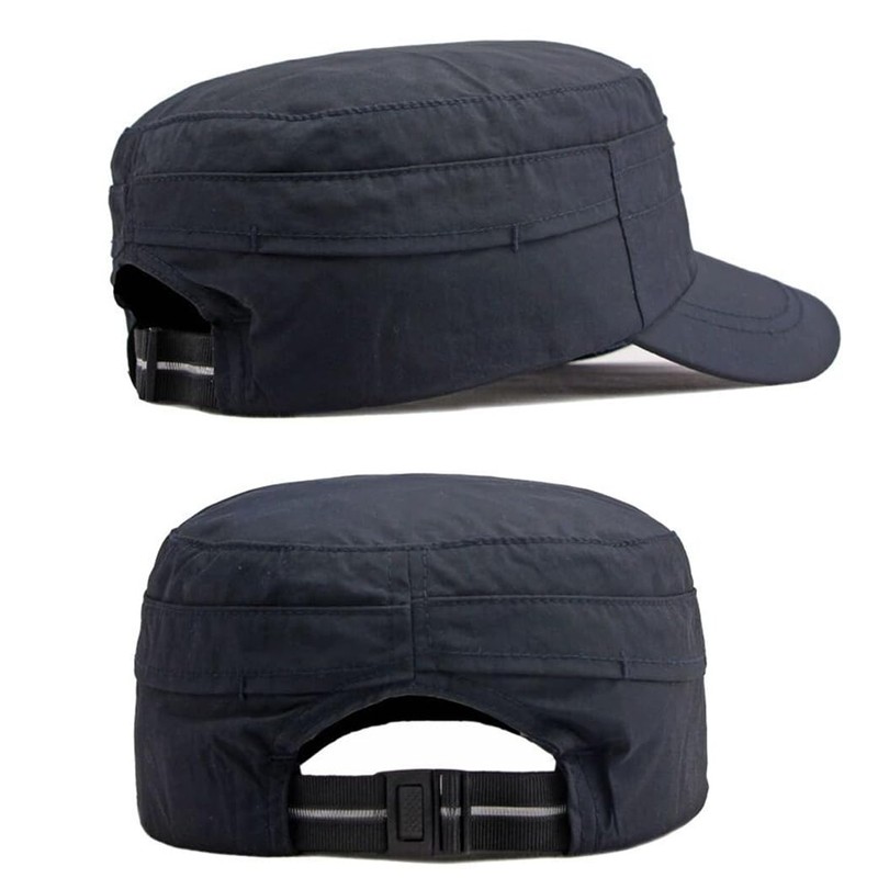 LOJAX Men's Work Cap, Summer, Military Hat, Plain Casual Fishing
