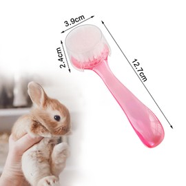 HAICN 2Pcs Pet Hair Comb Small Dogs Cat Cleaning Comb Pet Grooming Comb Eliminate Tomentose Undercoat Tangles for Long and Short Haired Pet