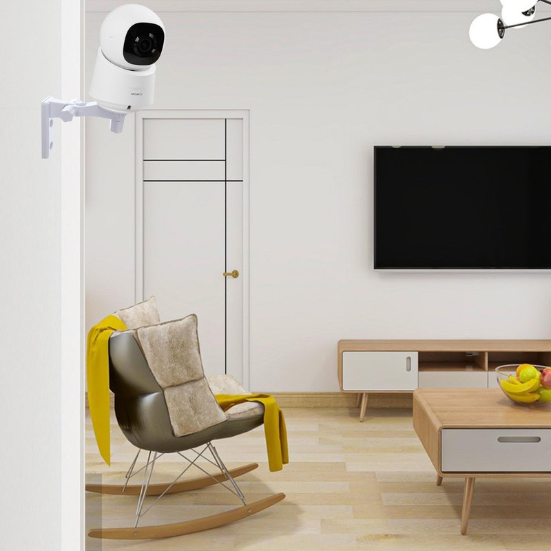 Camera Wall Mount Compatible with eufy Indoor Cam E30/C220/C210, Camera