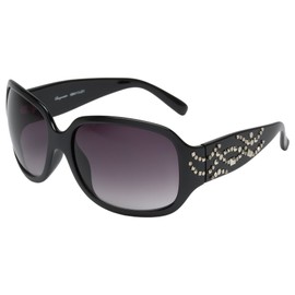 Schöne Marken Sonnenbrille für Damen von Burgmeister mit 100% UV Schutz | Sonnenbrille mit stabiler Polycarbonatfassung, hochwertigem Brillenetui, Brillenbeutel und 2 Jahren Garantie | SBM113-231