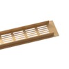 300 x 60 mm Aluminium Gold Ventilation Grille Web Plate