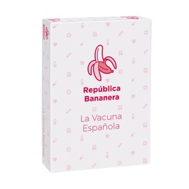 República Bananera - The Spanish Vacuna | Card Game for Parties | Adults Board Games in Spanish | Laughters with Friends, Guaranteed Fun | From 3 to 69 Players | 150 Cards