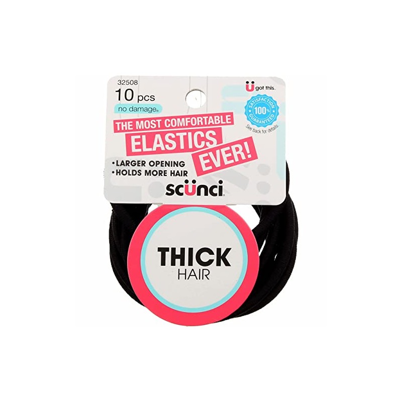 Scunci Extra Thick Hair Elastics
