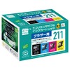 ECI-BR211-4P ECI-BR211-4P Remanufactured Ink 4 Color Pack Compatible with Brother