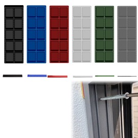 Pack of 90 Plastic Spacers 1-6 mm x 30 x 100 mm - Vinyl Floor Click System Underlay Plates Glazing Blocks Washers Compensation Plates Spacer Blocks Laminate Mounting Wedges