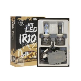 Kit Faros LED Auto IR100 Chip CSP Canbus 55W 12v Focos Alta Baja Auxiliares