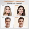Shampoo para Canas con Tinte, Dark Brown Hair Dye Shampoo