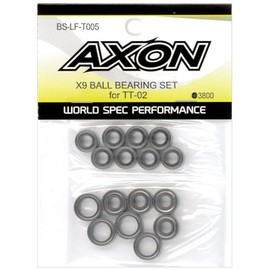 AXON X9 BALL BEARING SET for TT-02 BS-LF-T005