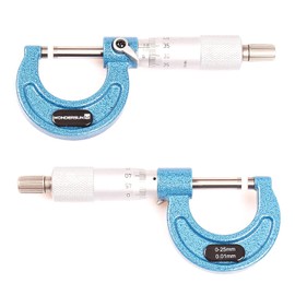 WONDERSUNM - Micrómetro exterior de 0 a 1 pulgadas, rango de medición profesional de alta calidad, herramienta maquinista de precisión de 0 pulgadas