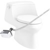 Side Mount Toilet Handle Replacement Compatible with Kohler K-1128497-CP, Left